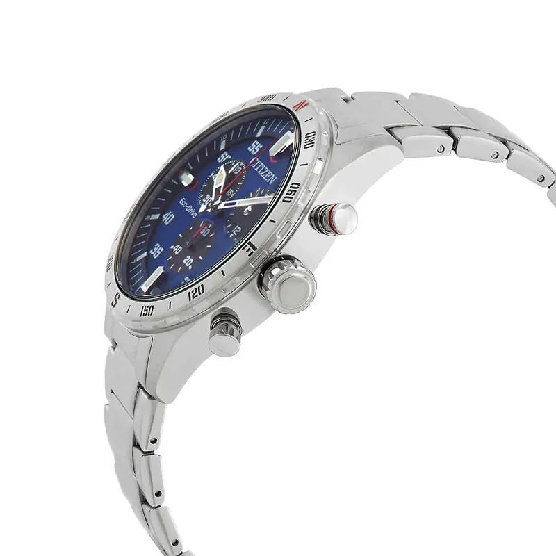 Citizen Eco-Drive Outdoor Chrono Blue Dial Men's Watch | AT2520-89L